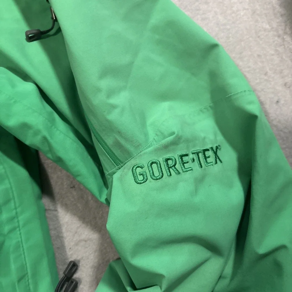 Patagonia Mens Jacket Front Country Small Green Gore Tex Rare - Picture 5 of 9